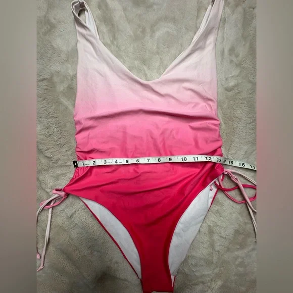 2 for $15// Pink Ombre Woman’s One Piece - Picture 2 of 7